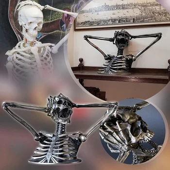 1 Gabalas Laužyti Taisykles Beprotybė Skeletas Krūtinė Skulptūra Skeletas Krūtinė Dekoro Dervos Skeleto Anatomiją Krūtinė