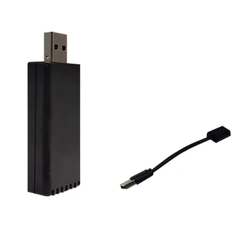 1 VNT Belaidžio Carplay Adapteris, Black & Silver Plastikas+Metalas Paramos 5G Už Automobilio Stereosistemos Su USB Kištukas, nenuimant Radijas