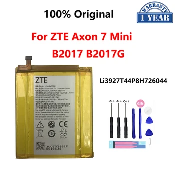 100% Originalus 2705mAh Li3927T44P8H726044 Baterija ZTE Aksonas 7 Mini B2017 B2017G 5.2 colių Pakeitimo Telefono Baterijų Bateria