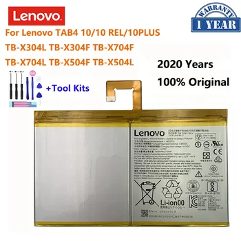 100% Originalus L16D2P31 7000mAh Baterija Lenovo TAB4 10 REL PLIUS TB-X704F TB-X304L TB X304F X704L X504F X504L Batterij Bateria