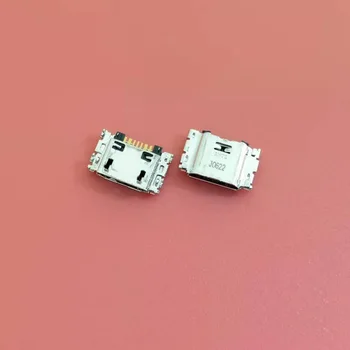 100vnt 7 Pin Micro USB Įkrovimo Jungtį. jungtis Įkrovikliui Samsung A9 Star Lite A6050 A6058 A605D/F A6+ A60Plus A7 A750 A750F