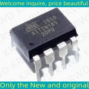 10VNT ATTINY85 Naujas ir Originalus Chip IC ATTINY85-20PU ATTINY85 TINY85 DIP-8 MCU 8-bitų kontrolės MCU