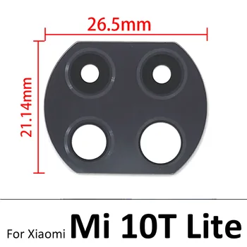 10vnt/Daug, Galiniai Atgal Kameros Stiklo Objektyvo Dangtelis Xiaomi Mi 10T Lite Su Ahesive Lipdukas