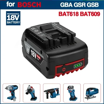 18V 10Ah Li-Ion Baterija Bosch 18V elektrinių Įrankių Atsarginės 10000mah Nešiojamų Pakeisti BOSCH 18V Baterija BAT609