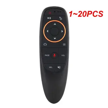 1~20PCS RF Giroskopas G10 Pažangaus Voice Nuotolinio Valdymo Android TV Box PC Wireless Air Mouse IR Mokymosi