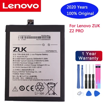 2020 naujas Lenovo 3100Mah BL263 Originalios Baterijos Pakeitimo, kad 