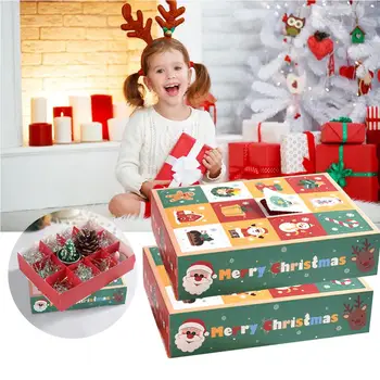 2024 m. Kalėdų Advento Kalendorius Dovanų Dėžutėje Girl Vaikai 