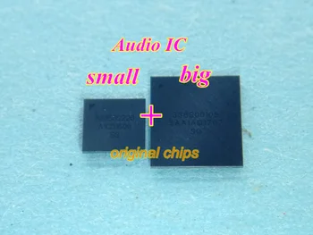 2pair(4pcs) iphone 6S 6Splus 7 7plus mažas garso kodekas ic chip 338S00220+ didelis pagrindinis garso kodekas ic 338S00105
