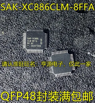 2vnt originalus naujas SAK-XC886CLM-8FFA QFP48 8-bitų mikrovaldiklis MUC mikrovaldiklis IC