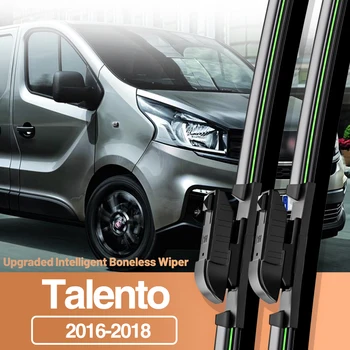 2vnt Skirti Fiat Talento 2016-2018 Priekinis Stiklas Priekinio stiklo Valytuvai Langų Priedai 2017