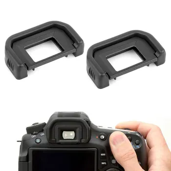 2x Kameros Gumos Akių Gabalas vaizdo Ieškiklį ir Akinius Eyecup už Canon EOS EF 760D 750D 700D 650D 600D 550D 500D 100D 1200D 1100D 1000D