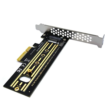 2X M. 2 Nvme SSD Su PCI-E 4.0 Adapterio plokštę PCI-E X4 4.0 GEN4 NVME KLAVIŠĄ-M. 2 Adapterio Kortelės Palaikymas 2230/2242/2260/2280 SSD