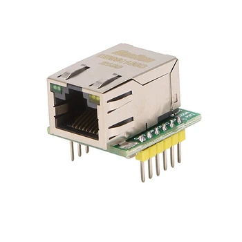 2X W5500 Ethernet Tinklo Modulis SPI Sąsaja Ethernet/TCP/IP Protokolu Suderinama Wiz820io