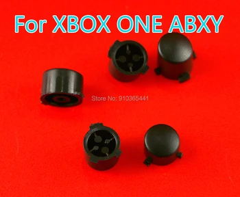 30sets/daug Pakeitimo Balta Juoda Mygtukų ABXY Kit + Vadovas Mygtukai, Skirti Xbox Vienas xboxone Valdiklio Priedai Atsarginės Sagos
