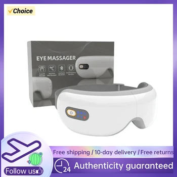 3D Elektros Smart Eye Massager 5 Vibravimo Režimai Oro Pagalvių 