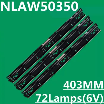 3PCS 403MM 6 V LED Apšvietimo Juostelės 72lamps Už XBR-55X900C KD-55X9000C KD-55X9005 LC550EQ NLAW50350 5071701-212-0056