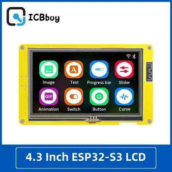4.3 Colių RGB LCD TFT Modulis ESP32-S3 HMI 8M PSRAM 16M Flash Arduino LVGL WIFI&Bluetooth 4.3