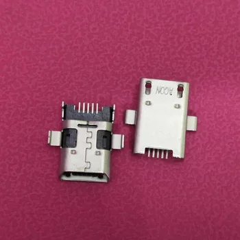 50pcs Micro USB Įkrovimo lizdas Jungtis Dock For ASUS Memo Pad 10 ME103K K01E ME103 K01 Z300C P023 Z380C P022 8.0 Z300CG Z300CL