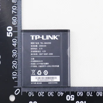5vnt 10vnt 20pcs 2000mAh TBL-68A2000 Baterija TP-LINK TL-MR11U TL-MR3040 wireless router