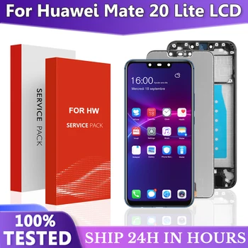 AAA Kokybės Huawei Mate 20 Lite LCD Ekranas Jutiklinis Ekranas INE-LX2 SNE-LX1 SNE-LX2 LX3 atsarginės Dalys