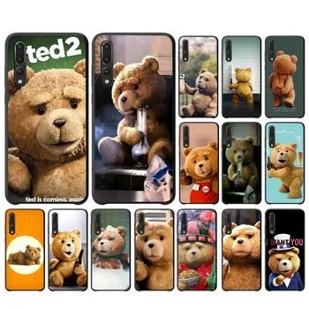 Animacinių filmų Meškiukas Telefoną Atveju Huawei P 8 9 10 20 30 40 50 Pro Lite Psmart Garbę 10 lite 70 Mate 20lite