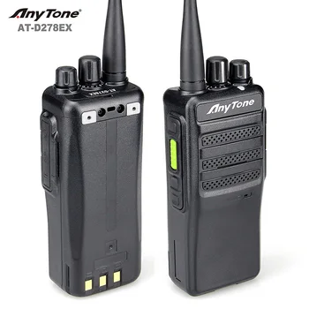Anytone gamyklos kainų Sprogimo įrodymas-D278EX Naujas Stilius DMR skaitmeninio Radijo UHF 5-10km nešiojamą kumpis radijo mobiliojo walkie talkie
