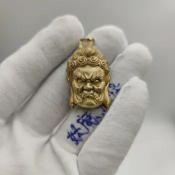 Aukso Gryno Vario Buda Karoliai Nemirtingas Ming Wang ' s Vištienos Gyvenimo Buda Pakabukas Žavesio Žavesio Pakabukas