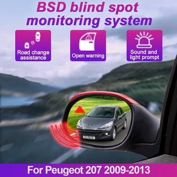 Automobilių Blind Spot Aptikimo Sistema BSD BSA BSM Automobilių Jutikliai Ratai Galiniai Veidrodėliai Stebėsenos 2009-2013 m. 