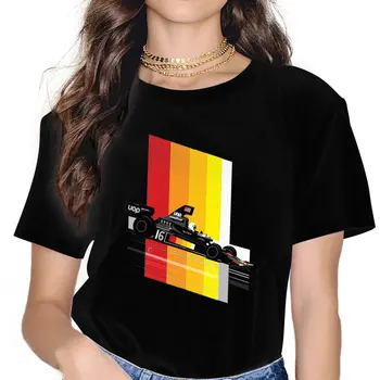 Automobilių Lenktynės Moteriškas Drabužių F1 Automobilių Lenktynių T-shirt Harajuku Derliaus Moterų Blusas