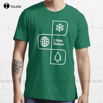 Aš Nekenčiu Gamtos T-Shirt Į Goonies Moterų Marškinėliai Mados Kūrybos Laisvalaikio Juokinga Harajuku T-Shirt Kvėpuojantis Medvilnės Xs-5Xl Unisex