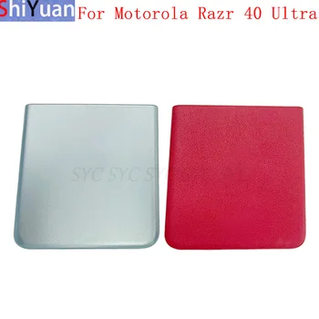 Baterijos Dangtelis Galinių Durų Būsto Atveju Motorola Razr 40 Ultra Galinį Dangtelį, su Logotipu, atsarginės Dalys