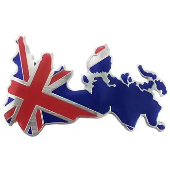 Britų Vėliava, Emblema, Lipdukai, Decal Anglija Didžiosios Britanijos Vėliava Lydinio Logotipas Ženklelis Karalienė Jubilee Platinum Cosplay Partijos Emblema Už