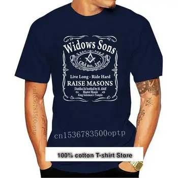 Camiseta de Mason Našlių para hombres, prenda de vestir, con estampado de albañil H. Abiff, de rito escocés, nueva