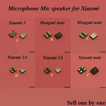 ChengHaoRan 6 Modeliai Xiaomi Mi2A Mi3 Mi pastaba Redmi Hongmi Pastaba Mikrofonas, Vidinis MIKROFONAS Dalys