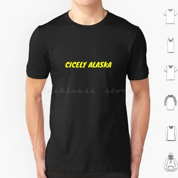 Cicely Aliaskos Marškinėliai Medvilnės Vyrai Moterys 