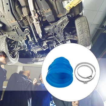 Dalys ir Reikmenys, Spaustuvai 3PCS Blue Rinkinio Metalo Bagažinė Vairo Įkrovos Gaiter Nauja Reliableï¼ * ar Lengva Įdiegti