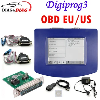 DIGIPROG3 V4.94 OBD Versija Su FTDI Mikroschema Su ES/JAV Plug Anti-theft klavišą atitikimo Ridos Įrankis Rida deagnostic įrankis