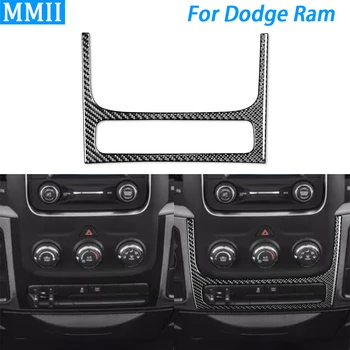 Dodge Ram 1500 2013-15 Anglies Pluošto Centrinė Oro Kondicionavimo Kontrolės Valdyba Mažesnis Apdailos Juostelės Automobilio Interjero Lipdukas