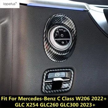 Elektroninis rankinis Stabdis / Galvos Šviesos Lempos Mygtuko Dangtelis Mercedes-Benz C Klasė W206 2022 2023 / GLC X254 GLC260 GLC300 2023 2024