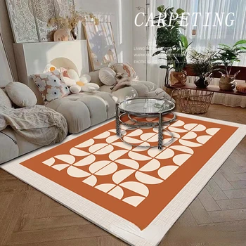 Europos kambarį kilimai Šaškių dizaino Namų puošybai miegamasis kilimas prabanga, Didelis plotas, poilsio kambarys grindų kilimėlis Pritaikoma