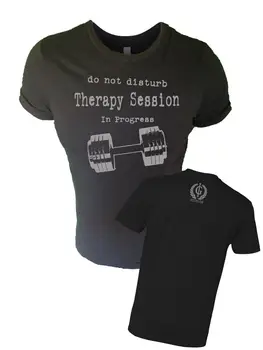 Geležies Dievų Terapijos Sesija Treniruotės T-Shirt Raumenų Atletikos Kultūrizmo Sporto Salė