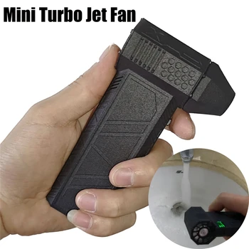 Greitųjų Mini Turbo Jet Fan Turbo smurtinių ventiliatorius 120000RPM 45m/s Pūtimo TIPAS-C greito įkrovimo sąsają