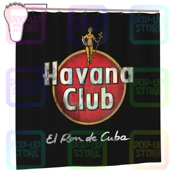 Havana, Klubas, Kuba Kuba Šalis Dj Che Guevaros Gr Dušo Užuolaidos Vonios Užuolaidų Mados Jokio Blukimo Vandeniui Audinio