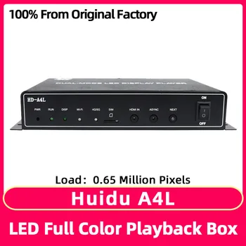 HD-A4L Naudojama RGB Modulis WiFi USB Vaizdo Valdiklis, Patalpų Spalvotas LED Ekranas, Peržiūros Lange Galite Pridėti 4G