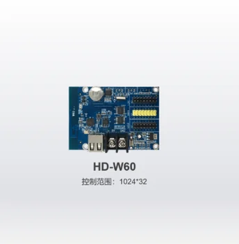 HD-W60 Parama usb ir WiFi vieno ir dviejų spalvų led panel ekrano modulis kontrolės kortelė