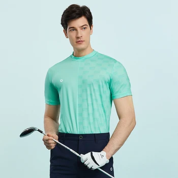 HELIX Vasaros Atsitiktinis marškinėliai Mens trumpomis Rankovėmis Polo Marškinėliai Quick Dry Tee Golfo Sporto Megztinis