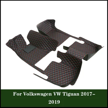 Individualizuotos Automobilių Kilimėliai Specialusis Kilimas Volkswagen VW Tiguan 2017 - 2019 5N Auto Kilimai Apsaugos Pad Kilimėlių Automobilių Reikmenys