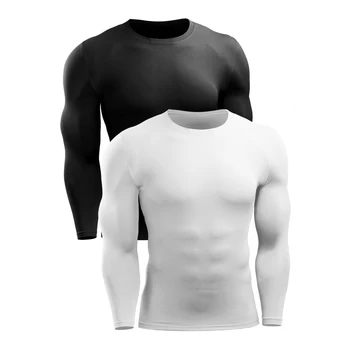 Jogger Marškinėlius vyriški Bėgimo Marškinėliai Quick Dry Triko Kvėpuojantis Viršūnes Futbolo Megztiniai Vyrų Sportinės Trikovės Striukė Rashguard