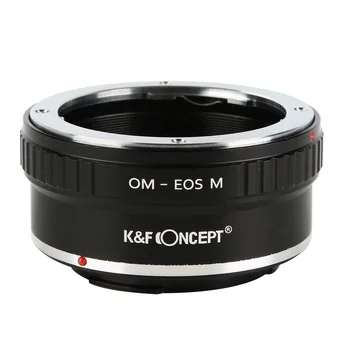 K&F Sąvoka OM-EOS M, MINOLTA MD Pritvirtinkite Objektyvo į Canon EOS M Pritvirtinkite Fotoaparatą EOS M100 M200 M1 M2 M3 M4 M50 ,M6 Objektyvo Adapterio Žiedas