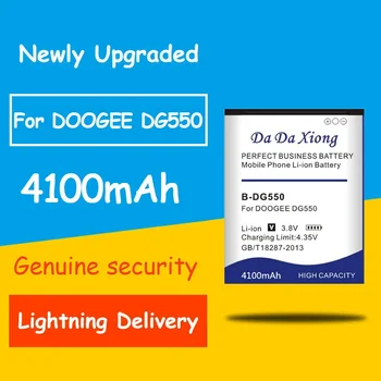 Karšto Pardavimo 4100mAh B-DG550 Baterija Doogee Durklas Pakeitimo Bateria Aukštos Kokybės